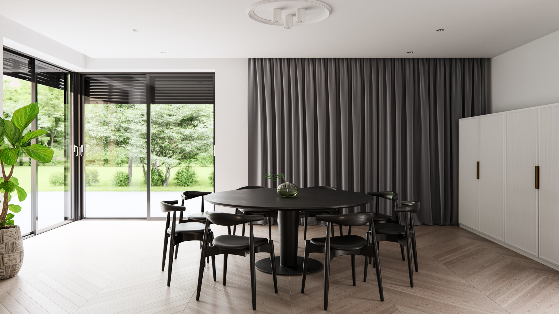 Recessed and surface-mounted ceiling lights